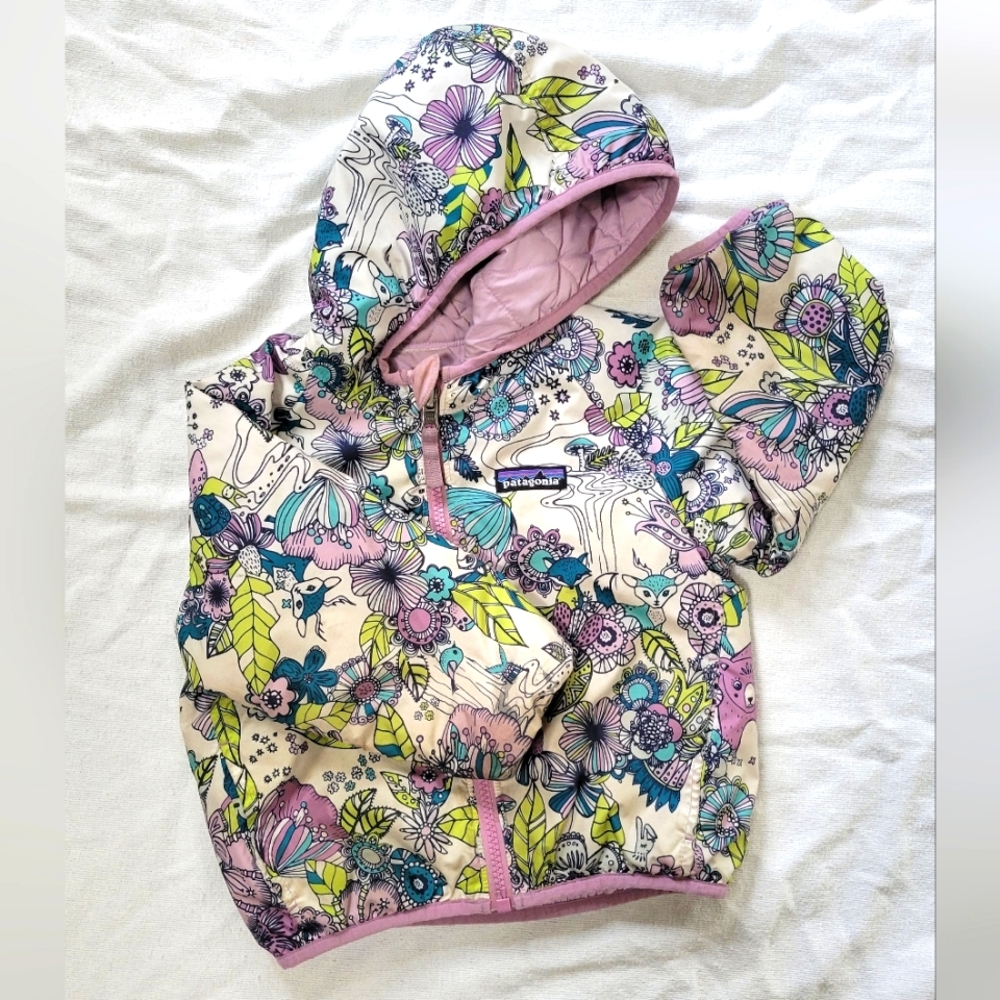 Kid's Patagonia reversible puffy jacket